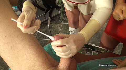 Cum extraction by latex nurses
